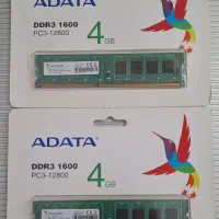 ۲ عدد رم آکبند ۴گیگ adata
