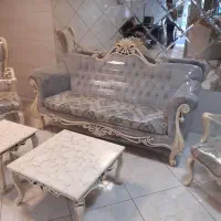 مبل ۷نفره افسون سفارشی بهمراه میزوعسلی درحدنو|مبلمان خانگی و میز عسلی|مشکین‌دشت, |دیوار