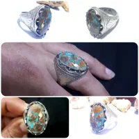 انگشترنقره فیروزه نیشابور