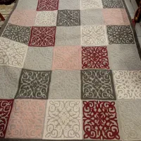 فرش فانتزی کاملا سالم در حد نو