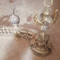 گارد شومینه و لوازم تزئینی برنجی