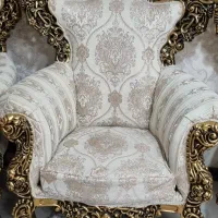 مبل 9 نفره فوق سلطنتی چوب راش سالم  بدون پارگی.|مبلمان خانگی و میز عسلی|تهران, شهرک شریعتی|دیوار