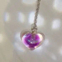 گردنبند ترند قلبی|زیورآلات و اکسسوری|قم, سرحوض|دیوار