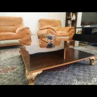 مبلمان نیم ست پارچه مخمل راحتی با میزوسط|مبلمان خانگی و میز عسلی|پردیس, فاز ۸|دیوار