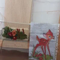 تابلو فرش  اهو