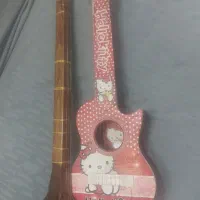 گیتار اسباب بازی. کالسکه . خانه سازی