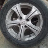 رینگ لاستیک اسپرت پژو المینیومی المانی چهار عدد