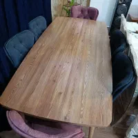 میزغذاخوری۸نفره|میز و صندلی غذاخوری|گنبد کاووس, |دیوار