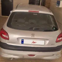 206 تیپ 6 مدل ۸۴ کاملا سالم