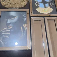 تابلو و ساعت اینه ای