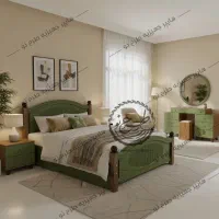 تختخواب دونفره شرکتی آلفا،تخت سرویس جدید طرح نو|تخت و سرویس خواب|تهران, شهید رجایی|دیوار