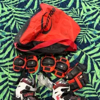 اسکیت برند سایز ۳۱-۳۴ سالم به همراه لوازم