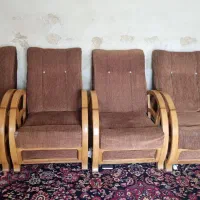 مبل هفت نفره مخمل تمیز|مبلمان خانگی و میز عسلی|اهواز, حصیرآباد|دیوار