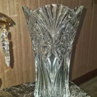 یک شمعدان لاله و یک گلدان کریستال|کلکسیون اشیاء عتیقه|تهران, زرگنده|دیوار