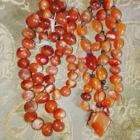 سنگ اصل عقیق،وکهربا