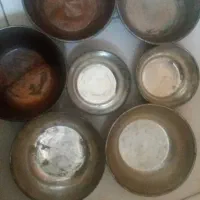 کاسه مسی کوچک وبزرگ نوفروشی