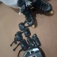 سلام یک جفت اسکیت نو نو با تمام وسایل بفروش میرسه