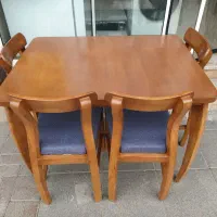 میزوصندلی صبحانه خوری مدل خرچنگی2سال گارانتی