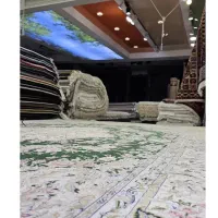 فرش ماشینی مشهد اردهال کلکسیون آمور،سالاری سبز 274|فرش|جویبار, |دیوار