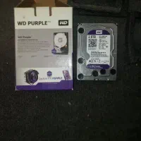 هارد اینترنال بنفش۲ترا کم کار|قطعات و لوازم جانبی رایانه|مشگین شهر, |دیوار