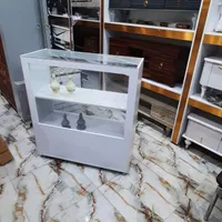 پیشخوان شیشه ای کانتر ویترین خرازی سیگارفروشی لباس
