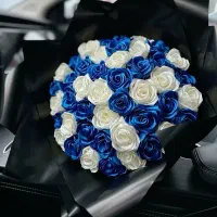 گل رز روبانی|گل مصنوعی|تبریز, |دیوار