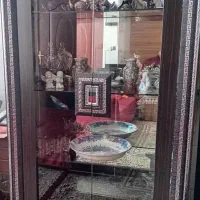 بوفه چوبی|بوفه، ویترین، کنسول|کرمان, |دیوار