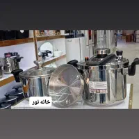 زودپز/2قلو/یونیک/وارداتی18/10استیل حک شده باارسال