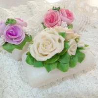 صابون های تزیینی با خمیر چینی