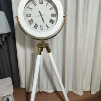 ساعت ایستاده و تابلو سه تیکه طرح فرشته