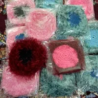 اسکاج بافتنی با میل سنتی خیاطی|لوازم نظافت|بناب, |دیوار