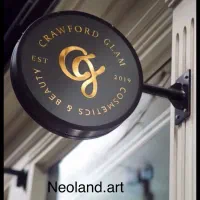 طراحی و ساخت تابلو نئونی و چلنیومی|خدمات پیشه و مهارت|اصفهان, هفتون|دیوار