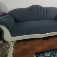 مبل ۶نفره همراه با میز و عسلی|مبلمان خانگی و میز عسلی|رشت, جماران|دیوار