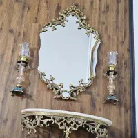 دوتا ست آیینه شمعدان شبیه هم