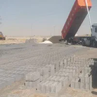 تولید بلوکهای سیمانی در همه ابعاد مختلف|مصالح و تجهیزات ساختمان|کبودرآهنگ, |دیوار