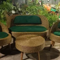 ست مبل ۶ نفره حصیر نو پلمپ