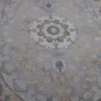 فرش ۹متری ۷۰۰شانه  طوسی کرم