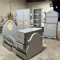 سیسمونی نی نی گل|تخت و سرویس خواب|اسلام‌شهر, شهرک قائمیه|دیوار