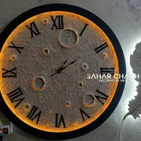 تابلو ماه ساعت و ..|ساعت دیواری و تزئینی|مشهد, آزادشهر|دیوار