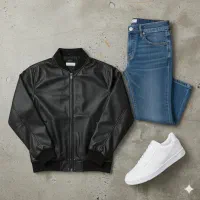 کاپشن چرم مردانه مدل Trino/سایز لارج و ایکس لارج|لباس|اصفهان, قلعه طبره|دیوار