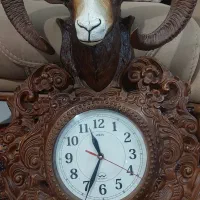 ساعت دیواری قدیمی کله قوچ