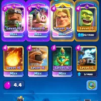 فروش اکانت کلش رویال لول ۶۷