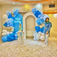 بادکنک ارایی و گل ارایی عقد و بله برون