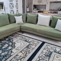 مبل ۷نفره راحتی ال|مبلمان خانگی و میز عسلی|مشهد, بهاران|دیوار