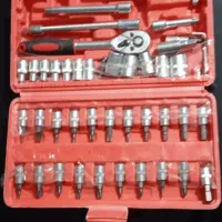 جعبه آچار بکس و پیچ گوشتی 46 پارچه pcs