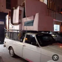 باربری حمل بار با وانت کارگر خالی یخچال