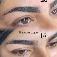 ارایش دائم فیبروز شیدینگ و تتوی بدن|خدمات آرایشگری و زیبایی|بندر گناوه, |دیوار