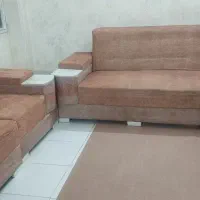 مبلمان راحتی طرح ال|مبلمان خانگی و میز عسلی|تهران, آشتیانی|دیوار