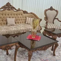 مبل ۸نفره سلطنتی|مبلمان خانگی و میز عسلی|علیآباد کتول, |دیوار