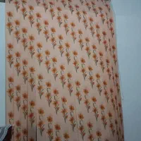 پرده با چوب پرده